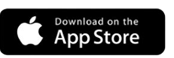 Apple app store button for CT<i>rides</i> app