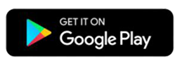 Google play app store button for CT<i>rides</i> app